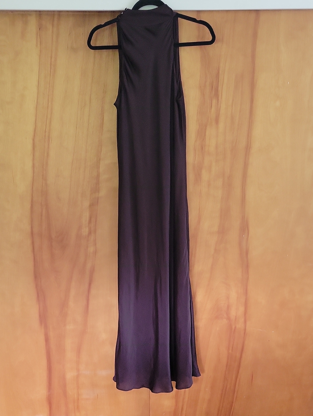Banana Republic Cowl Midi Dress in Chocolate